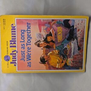 Just as long as we're together Judy Blume Book